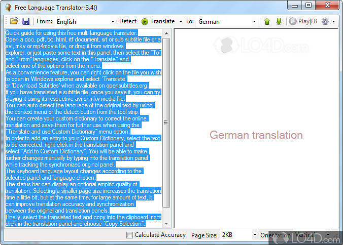 all language translation free